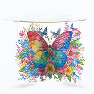 Acrylic Diamond Painting Plant Stand Diamond Art Potted Plant Holder Home Decor