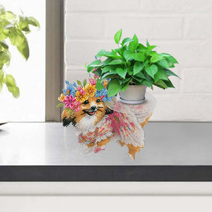 Acrylic Diamond Painting Plant Stand Diamond Art Potted Plant Holder Home Decor