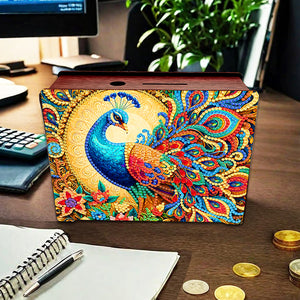 Diamond Painting Piggy Bank Wooden Coin Bank Storage Box for Home Decor and Gift