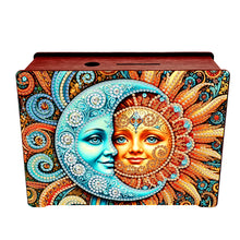 Load image into Gallery viewer, Diamond Painting Piggy Bank Wooden Coin Bank Storage Box for Home Decor and Gift

