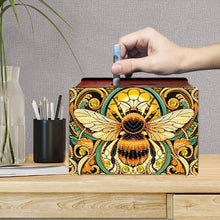Load image into Gallery viewer, Diamond Painting Piggy Bank Wooden Coin Bank Storage Box for Home Decor and Gift
