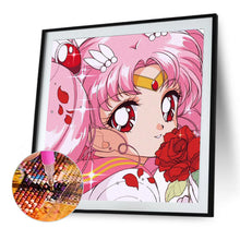 Load image into Gallery viewer, Sailor Moon¡¤Double-Haired Rabbit 30*30CM(Canvas) Full Round Drill Diamond Painting
