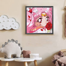 Load image into Gallery viewer, Sailor Moon¡¤Double-Haired Rabbit 30*30CM(Canvas) Full Round Drill Diamond Painting
