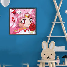 Load image into Gallery viewer, Sailor Moon¡¤Double-Haired Rabbit 30*30CM(Canvas) Full Round Drill Diamond Painting
