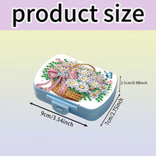 Load image into Gallery viewer, 5D DIY Diamond Painting Dot Pill Case Diamond Art Pill Storage Box for Art Craft

