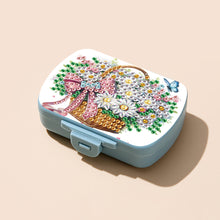 Load image into Gallery viewer, 5D DIY Diamond Painting Dot Pill Case Diamond Art Pill Storage Box for Art Craft
