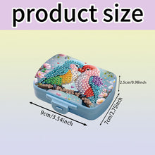 Load image into Gallery viewer, 5D DIY Diamond Painting Dot Pill Case Diamond Art Pill Storage Box for Art Craft
