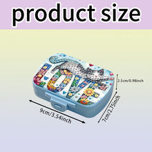 Load image into Gallery viewer, 5D DIY Diamond Painting Dot Pill Case Diamond Art Pill Storage Box for Art Craft
