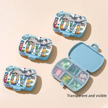 Load image into Gallery viewer, 5D DIY Diamond Painting Dot Pill Case Diamond Art Pill Storage Box for Art Craft

