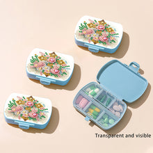 Load image into Gallery viewer, 5D DIY Diamond Painting Dot Pill Case Diamond Art Pill Storage Box for Art Craft
