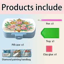 Load image into Gallery viewer, 5D DIY Diamond Painting Dot Pill Case Diamond Art Pill Storage Box for Art Craft
