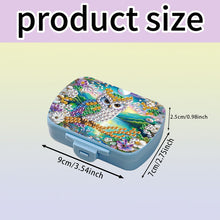 Load image into Gallery viewer, 5D DIY Diamond Painting Dot Pill Case Diamond Art Pill Storage Box for Art Craft
