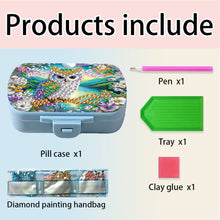 Load image into Gallery viewer, 5D DIY Diamond Painting Dot Pill Case Diamond Art Pill Storage Box for Art Craft
