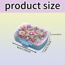 Load image into Gallery viewer, 5D DIY Diamond Painting Dot Pill Case Diamond Art Pill Storage Box for Art Craft
