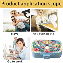 Load image into Gallery viewer, 5D DIY Diamond Painting Dot Pill Case Diamond Art Pill Storage Box for Art Craft
