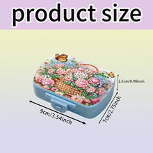 Load image into Gallery viewer, 5D DIY Diamond Painting Dot Pill Case Diamond Art Pill Storage Box for Art Craft
