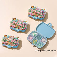 Load image into Gallery viewer, 5D DIY Diamond Painting Dot Pill Case Diamond Art Pill Storage Box for Art Craft
