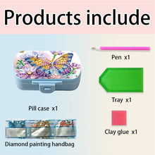 Load image into Gallery viewer, 5D DIY Diamond Painting Dot Pill Case Diamond Art Pill Storage Box for Art Craft
