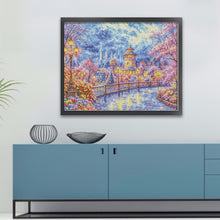 Load image into Gallery viewer, Scenic Castle-120*95CM  14CT Stamped Cross Stitch (Fairy Brand)
