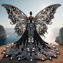 Load image into Gallery viewer, Angel Wings Girl 30*30CM(Canvas) Partial Special Shaped Drill Diamond Painting
