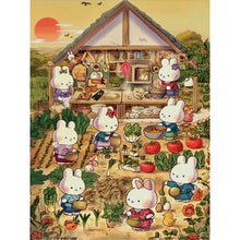 Load image into Gallery viewer, Rabbit in the Countryside-60*80CM  9CT Stamped Cross Stitch (Mona Lisa Brand)
