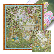 Load image into Gallery viewer, Legend of Fox Village-Apple Tree-43*46CM  14CT Stamped Cross Stitch (Fairy Brand)
