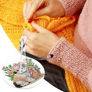 DIY 5D Diamond Painting Kit Wrist Yarn Holder Diamond Art Portable Yarn Holder