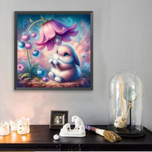 Load image into Gallery viewer, Rabbit Under Flowers 30*30CM(Picture) Full Square Drill Diamond Painting
