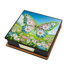 Load image into Gallery viewer, Birds Leather Diamond Art Note Box with 150 Sheets of Paper for Adults Beginners
