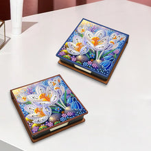 Load image into Gallery viewer, Birds Leather Diamond Art Note Box with 150 Sheets of Paper for Adults Beginners
