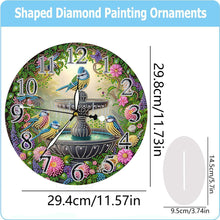 Load image into Gallery viewer, Acrylic Special Shape Animals 5D Diamond Painting Clock Art Craft for Home Decor
