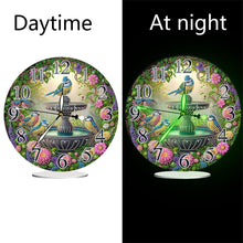 Load image into Gallery viewer, Acrylic Special Shape Animals 5D Diamond Painting Clock Art Craft for Home Decor
