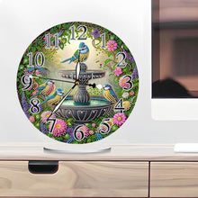 Load image into Gallery viewer, Acrylic Special Shape Animals 5D Diamond Painting Clock Art Craft for Home Decor
