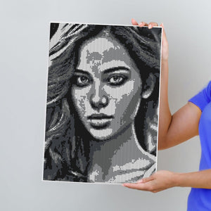 Personalized Photo 5D Diamond Painting Kit Diamond Embroidery Art Set for Adults