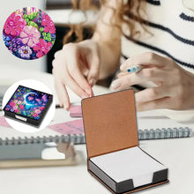 Load image into Gallery viewer, Cross Leather Diamond Art Note Box with 160 Sheets of Paper for Adults Beginners
