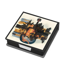 Load image into Gallery viewer, Cross Leather Diamond Art Note Box with 160 Sheets of Paper for Adults Beginners
