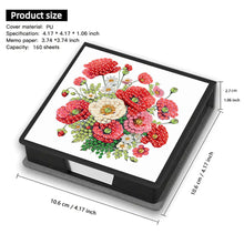 Load image into Gallery viewer, Cross Leather Diamond Art Note Box with 160 Sheets of Paper for Adults Beginners
