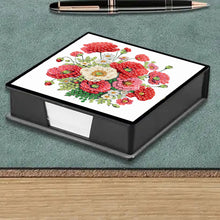 Load image into Gallery viewer, Cross Leather Diamond Art Note Box with 160 Sheets of Paper for Adults Beginners
