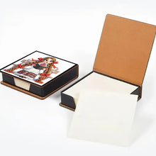 Load image into Gallery viewer, Cross Leather Diamond Art Note Box with 160 Sheets of Paper for Adults Beginners
