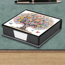 Load image into Gallery viewer, Cross Leather Diamond Art Note Box with 160 Sheets of Paper for Adults Beginners
