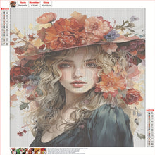 Load image into Gallery viewer, Elegant Beauty-Woman 40*50CM(Canvas) Full Round Drill Diamond Painting
