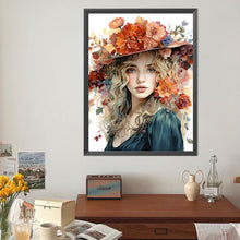 Load image into Gallery viewer, Elegant Beauty-Woman 40*50CM(Canvas) Full Round Drill Diamond Painting
