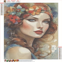 Load image into Gallery viewer, Elegant Beauty-Woman 40*60CM(Canvas) Full Round Drill Diamond Painting

