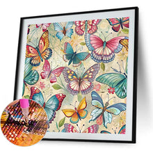 Load image into Gallery viewer, Butterfly 30*30CM(Canvas) Full Round Drill Diamond Painting
