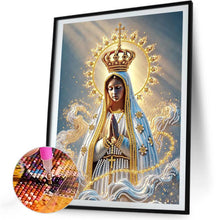 Load image into Gallery viewer, The Virgin Mary 30*40CM(Canvas) Partial Special Shaped Drill Diamond Painting
