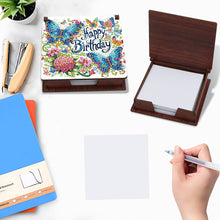 Load image into Gallery viewer, Animals Diamond Painting Notecard Box Gem Art Sticky Note Holder for Home Office
