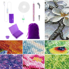 Load image into Gallery viewer, Electric Vacuum Diamond Painting Pen Kit DIY Diamond Art Tools (PURPLE E Set)
