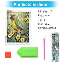 Load image into Gallery viewer, Parrot 30*40CM(Canvas) Partial Special Shaped Drill Diamond Painting
