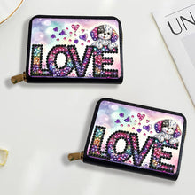 Load image into Gallery viewer, Diamond Painting Card Holder Coin Purse Diamond Art Wallet Pouch Gifts for Women
