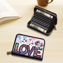 Load image into Gallery viewer, Diamond Painting Card Holder Coin Purse Diamond Art Wallet Pouch Gifts for Women
